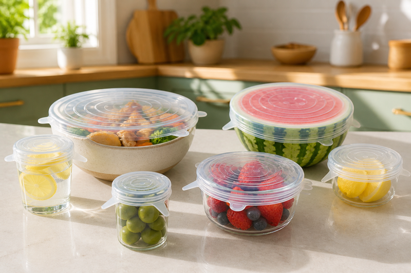Snug Silicone Stretch Lids