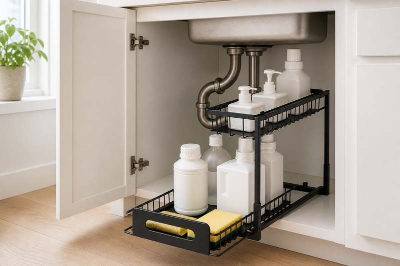 Basin 2-Tier Pull-Out Under-Sink Organizer