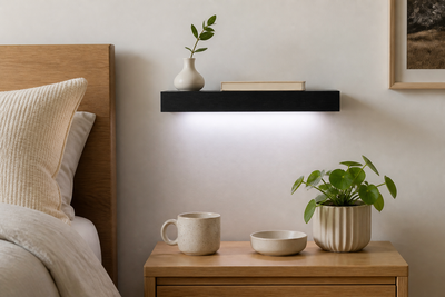 Halo LED Floating Shelf