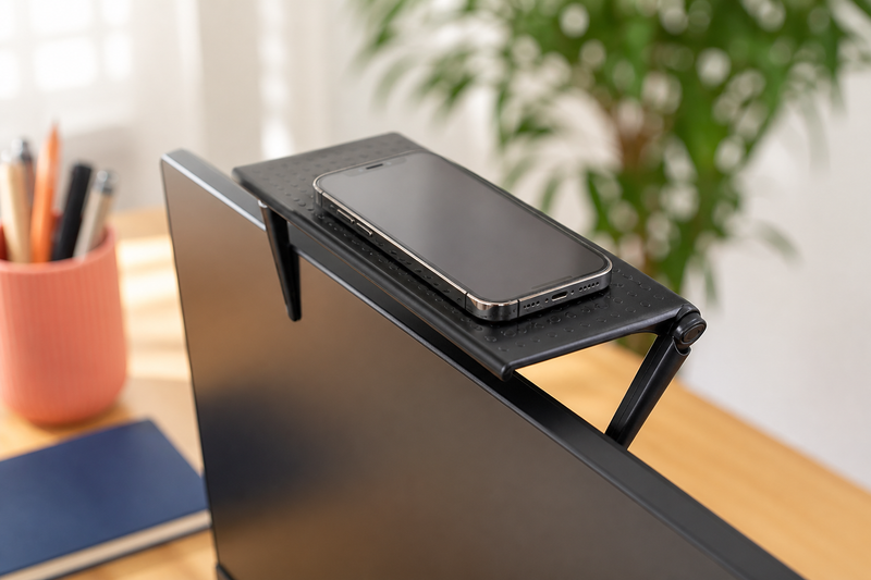 PerchFold Monitor-Top Shelf