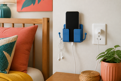 PlugPocket Wall Device Holder