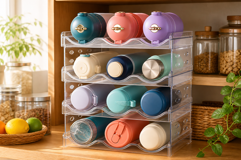 ClearStack 12-Bottle Organizer