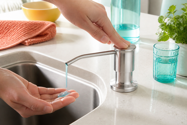 FlowArc Built-In Sink Soap Dispenser