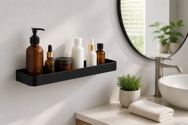 Ledge No-Drill Bathroom Shelf