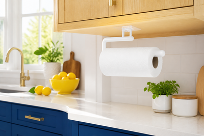 Perch No-Drill Paper Towel Holder