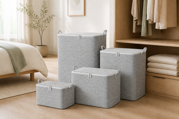 Stow 4-Piece Foldable Storage Bag Set
