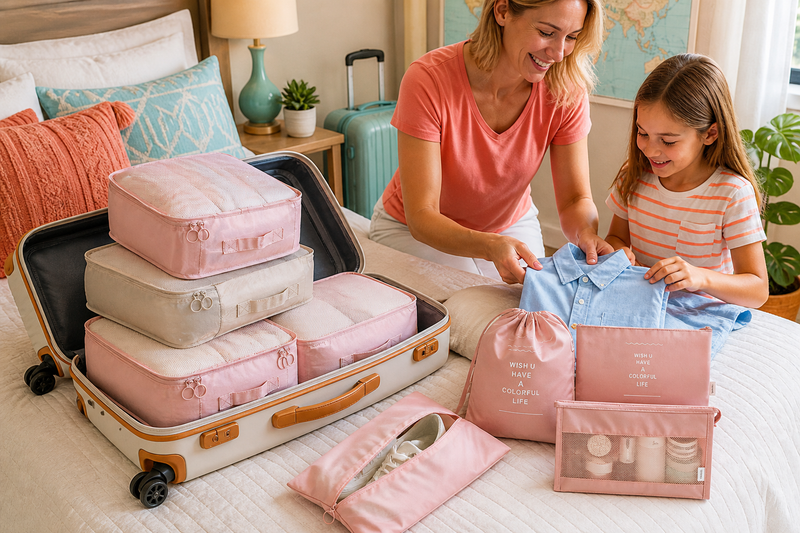 Voyage 8-Piece Packing Cube Set