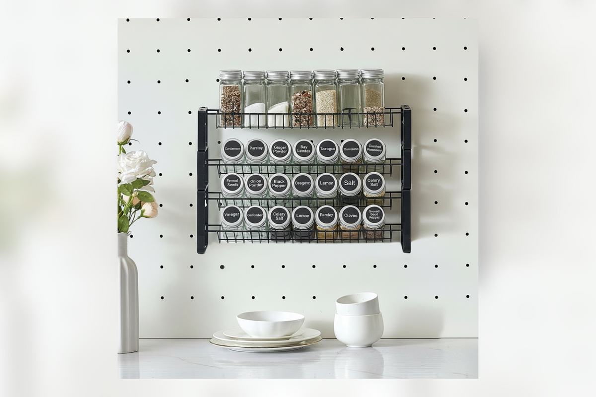 Savor four-tier modular spice rack included in The Kitchen Reset bundle