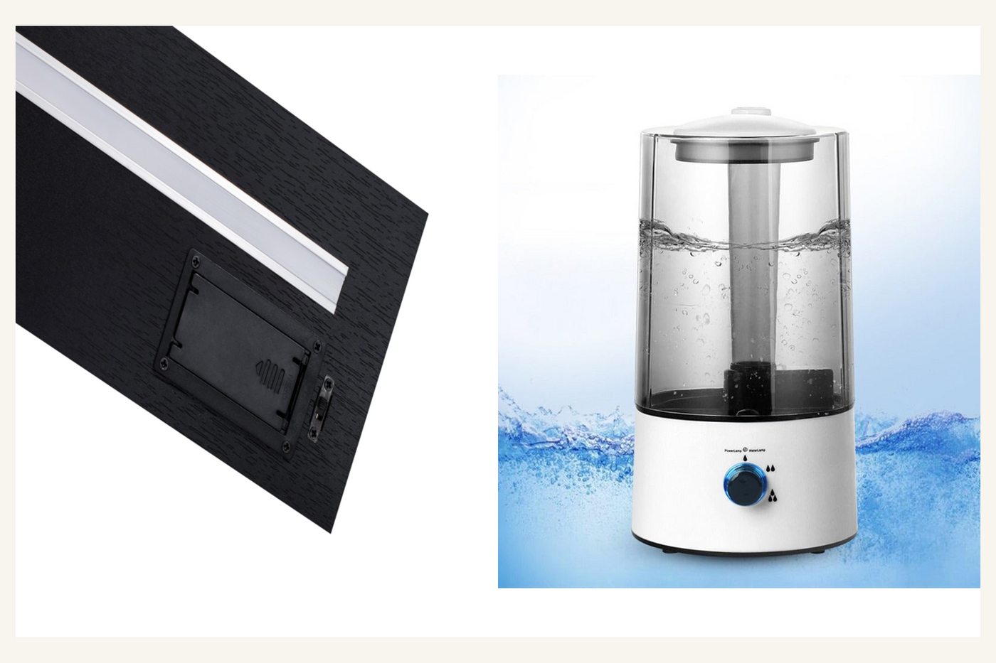 Exact Halo shelf and HushMist humidifier included in The Glow Corner bundle