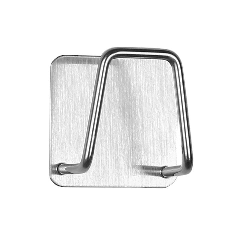 Cling adhesive stainless-steel sponge holder — view 7