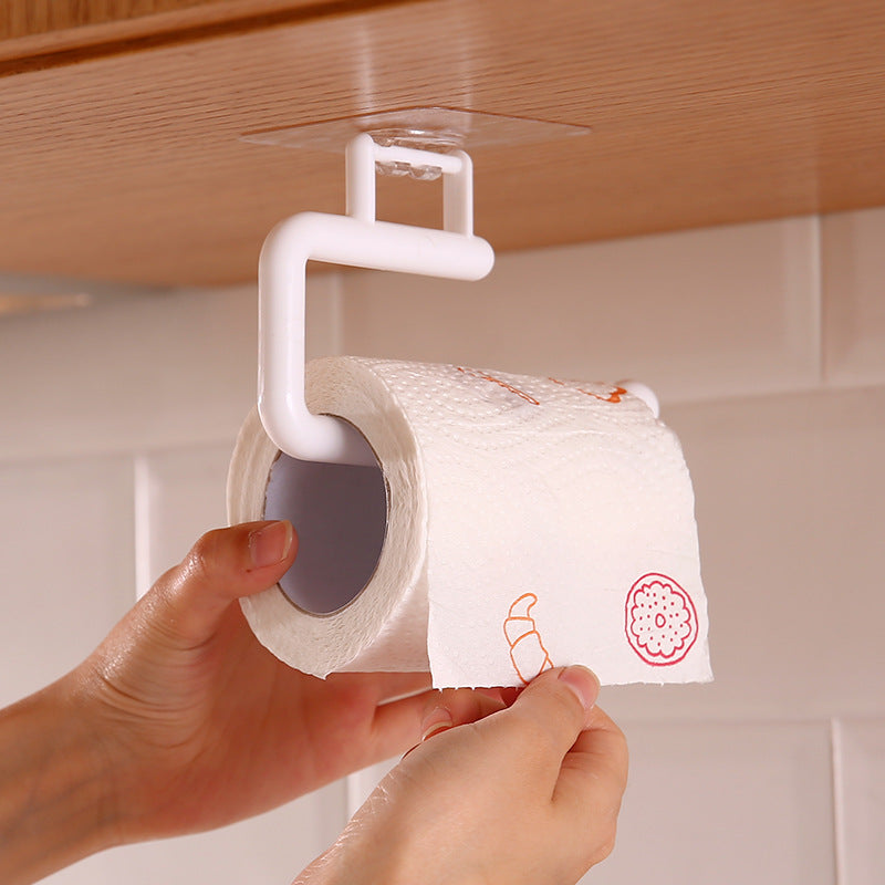 Perch no-drill adhesive paper towel holder — view 3