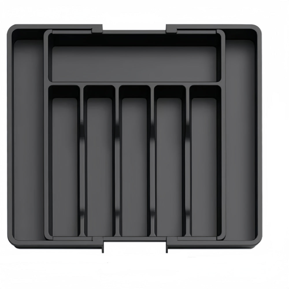 Span expandable plastic cutlery drawer tray — view 8