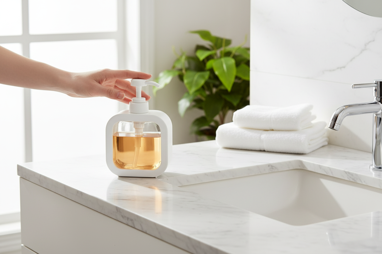 Bathroom vanity lifestyle