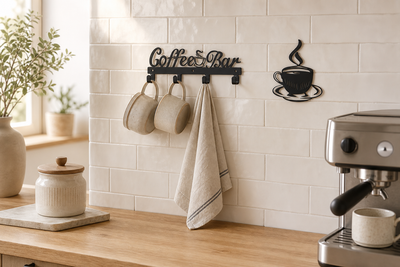 Brew Coffee Bar Hook Rack