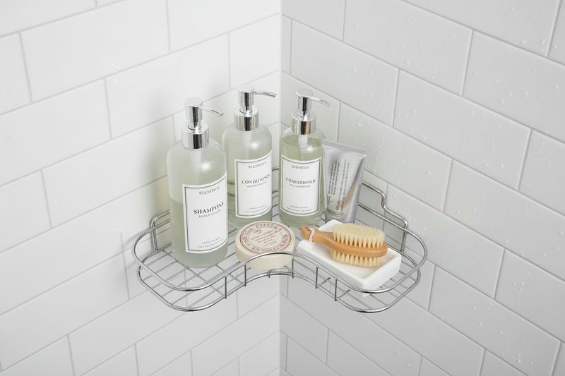 Cove No-Drill Corner Shower Caddy