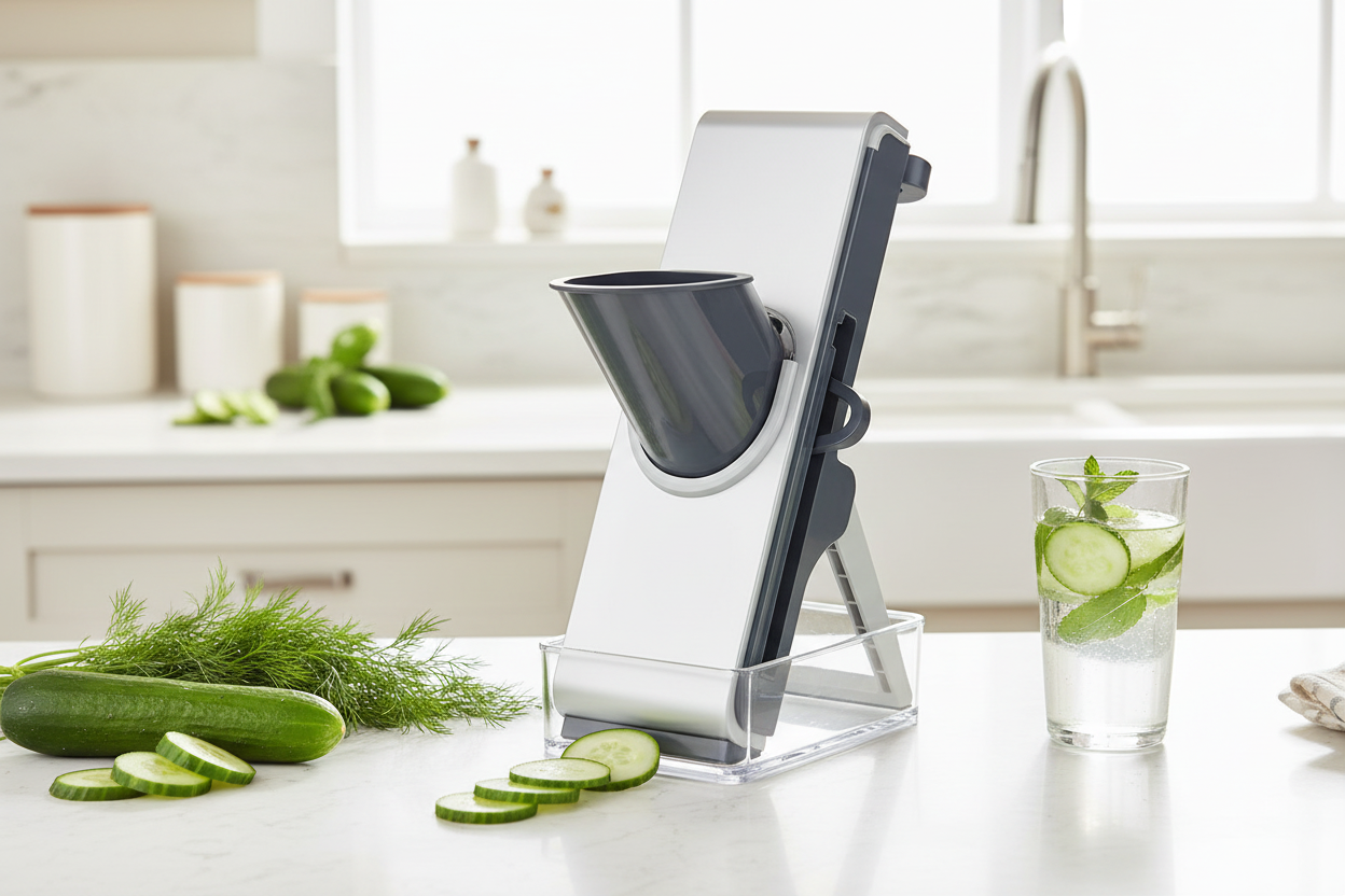 Cucumber slicing lifestyle