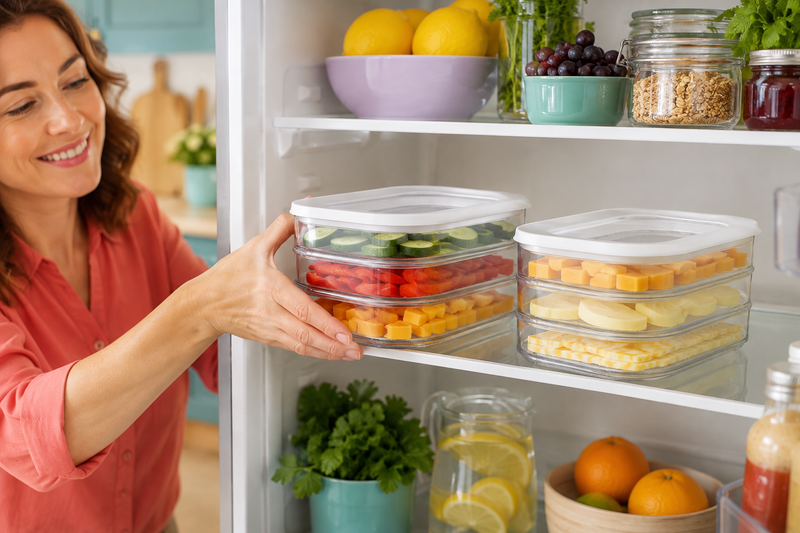 DeliKeep 2-Stack Deli Storage Set