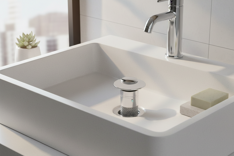 DrainGuard Pop-Up Sink Filter