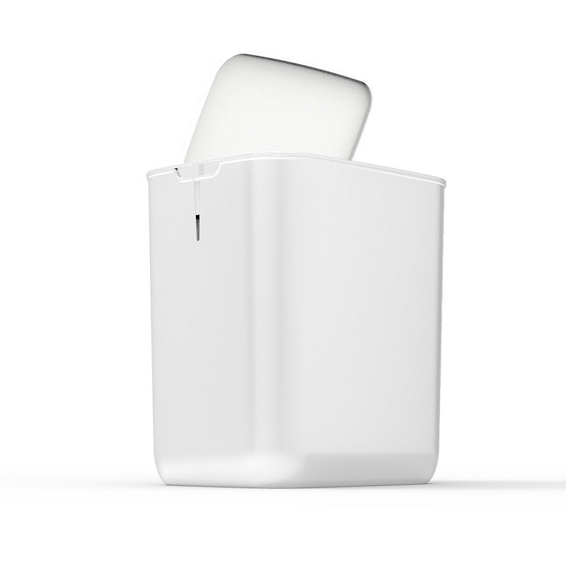 WaveBin sensor trash can, white