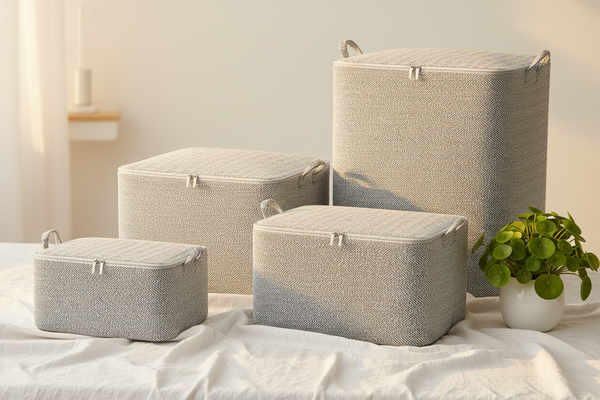 Stow 4-Piece Foldable Storage Bag Set