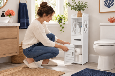 HavenTall Bathroom Storage Tower