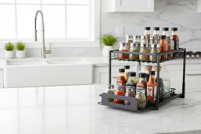 Basin 2-Tier Pull-Out Under-Sink Organizer