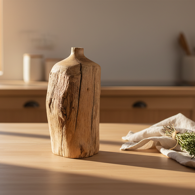 Kinari Wood Vase