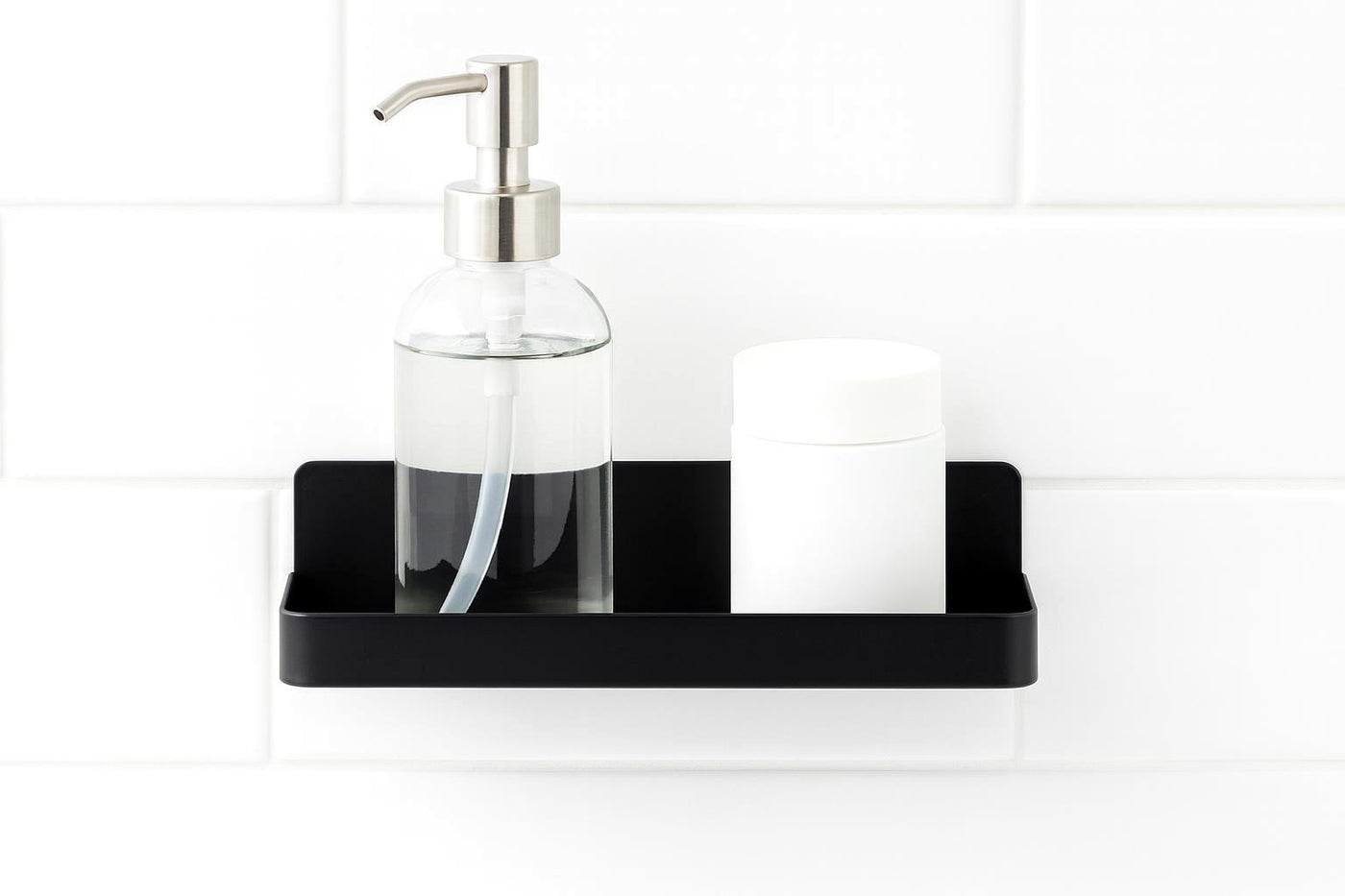 Zunlo enhanced product photograph - Ledge No-Drill Bathroom Shelf