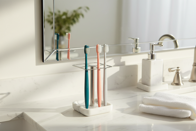 Lustre Toothbrush Stand