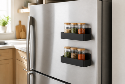 MagnaTier 2-Piece Magnetic Utility Shelf Set