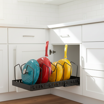 GlideRack Pull-Out Pan Organizer