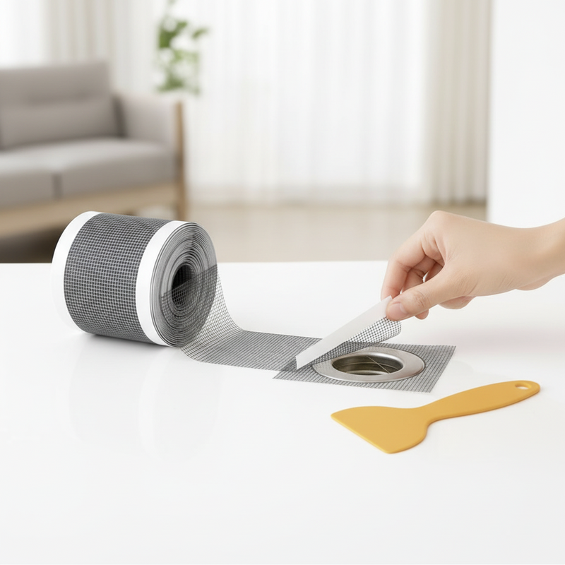 MeshGuard Adhesive Drain Catcher