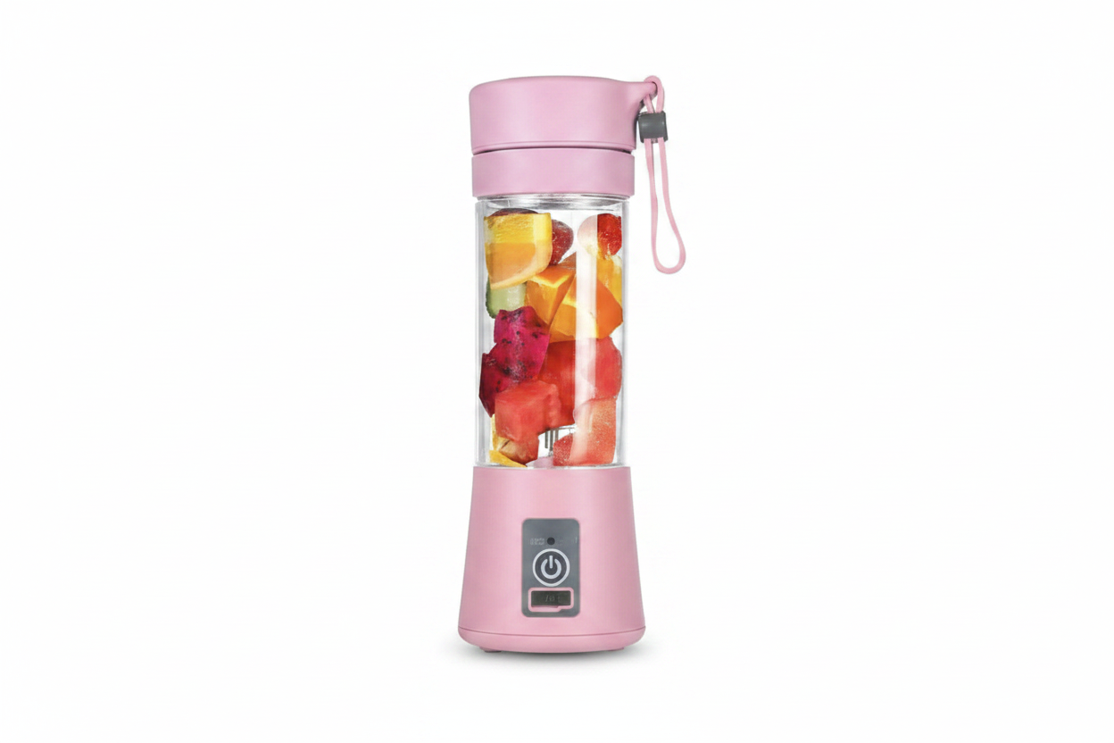 Pink Blender White Background