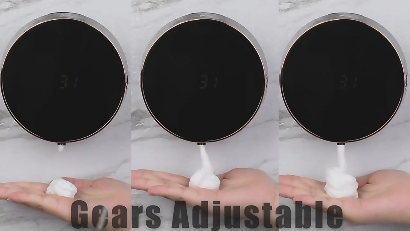 PalmSense touchless soap dispenser supplier demonstration