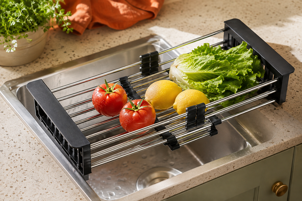 SinkSpan Expandable Sink Basket