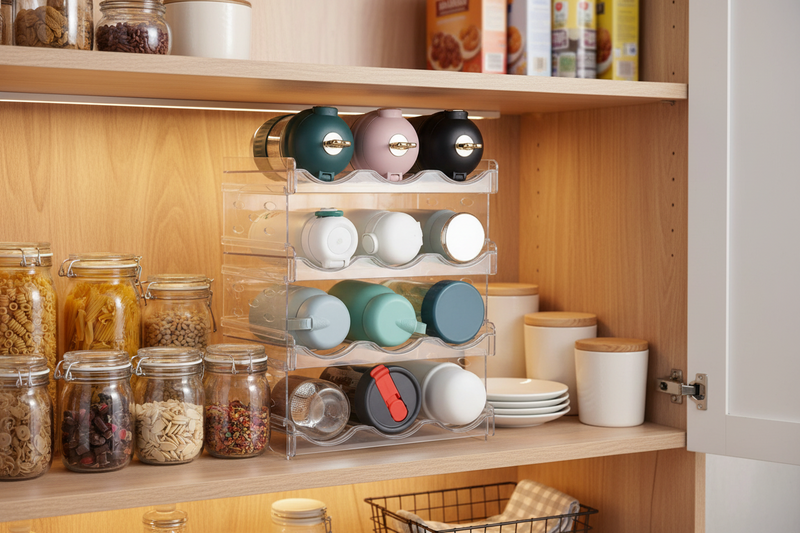 ClearStack 12-Bottle Organizer