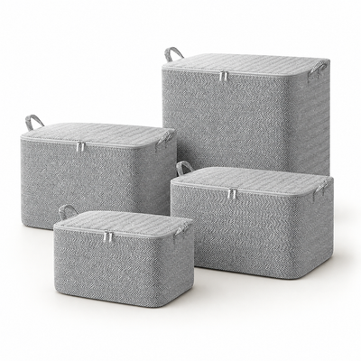 Stow 4-Piece Foldable Storage Bag Set