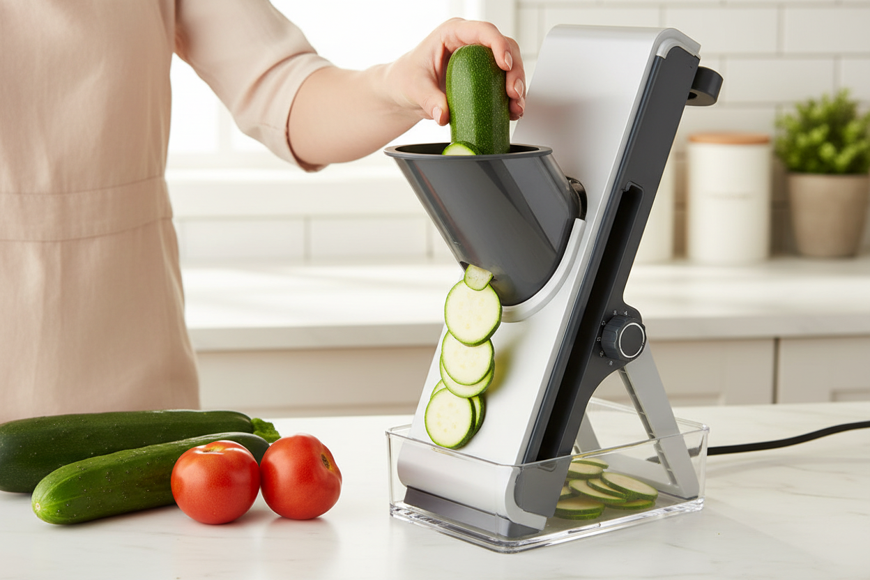 Zucchini slicing lifestyle