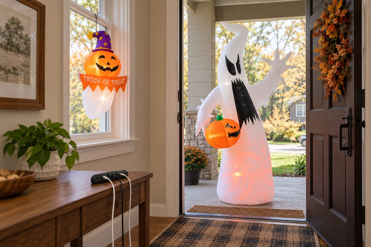 The Haunt — fixed three-item kit in one realistic entrance setting