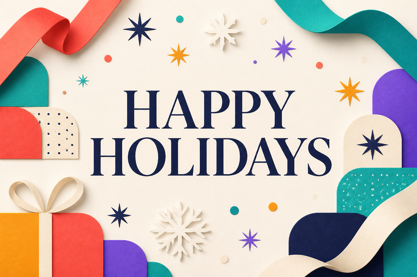 Zunlo Happy Holidays eGift Card design