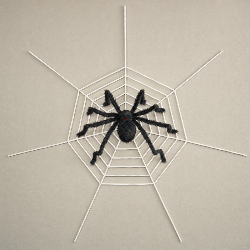 SpiderSpan — 49-Inch Spider & Web Set