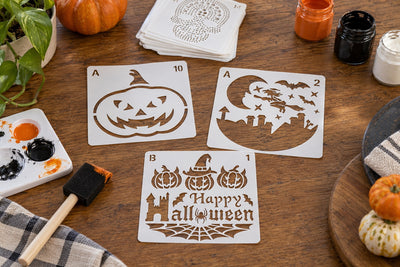 StencilSpook — 32 Halloween Painting Stencils