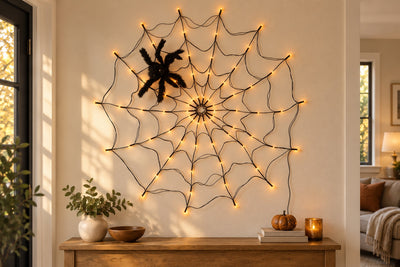 WebGlow — 39-Inch LED Spiderweb Light